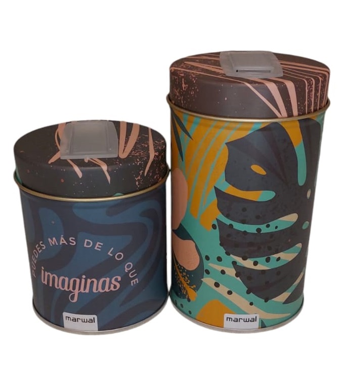 LATAS LITOGRAFIADAS JUEGO 9