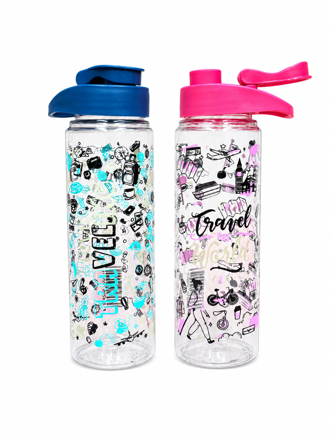 BOTELLA PLASTICA DEPORTIVA DAKAR
