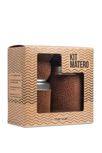 SET MATERO CARPINCHO 2 LATAS + MATE CON PACKAGING