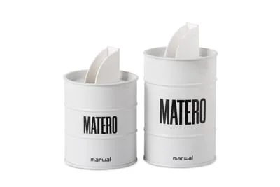 JUEGO LATA MATERO BLANCO 2